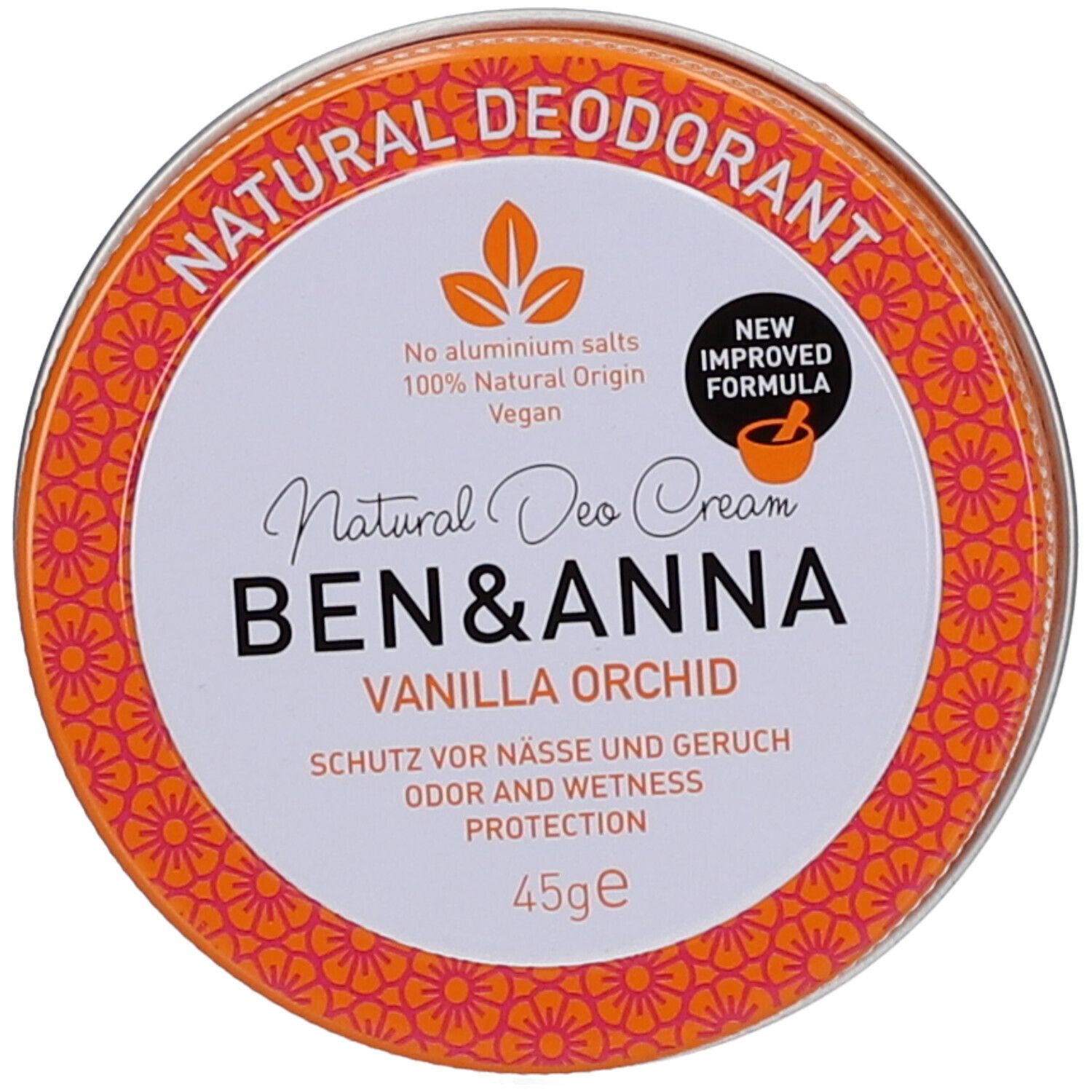 Ben & Anna Natural Deo Cream Vanilla Orchid 45 g Creme