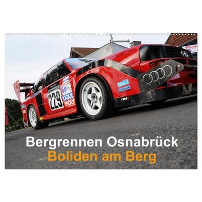 Bergrennen Osnabrück – Boliden am Berg (Wandkalender 2026 DIN A2 quer), CALVENDO Monatskalender
