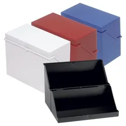 helit Karteikasten A5 quer »the index H62145« schwarz, 22.8x17.2x10.8 cm