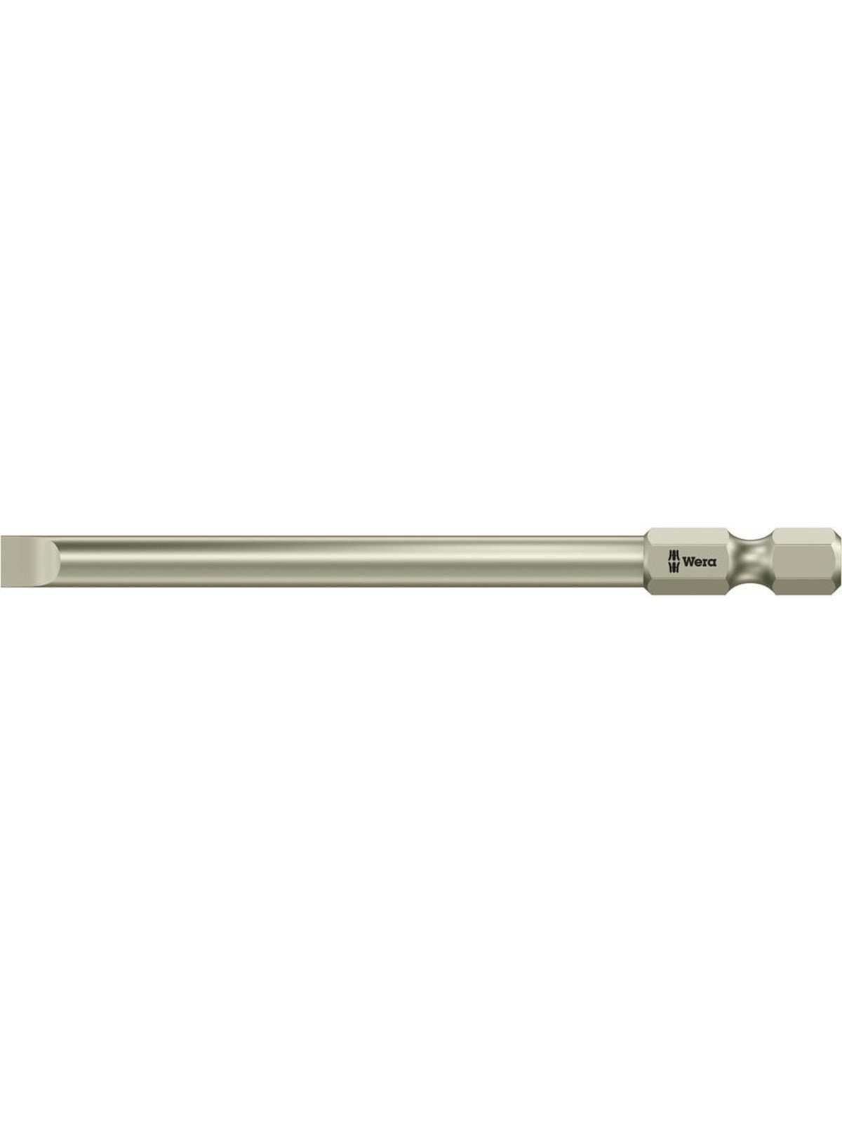 Wera 3800/4 Bits für Schlitzschrauben, Edelstahl, 1.0 x 5.5 x 89 mm