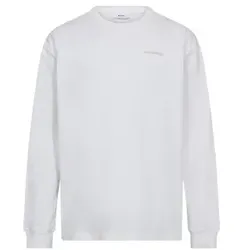 Resteröds Ted Basic Long Sleeve T-Shirt Weiß Baumwolle Large Herren