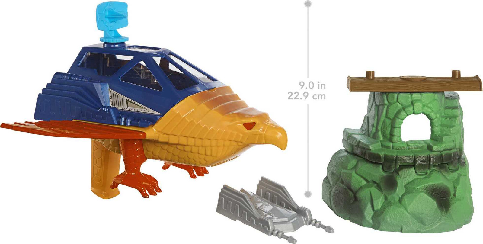 Masters of the Universe Origins Talon Fighter met Point Dread