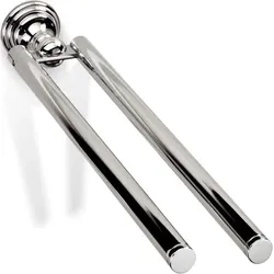 Decor Walther Classic Handtuchreling senkrecht Nickel doppelt