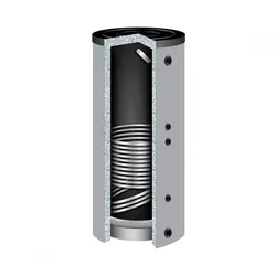 200 Liter Edelstahlspeicher ES-200 Edelstahl Standspeicher Boiler