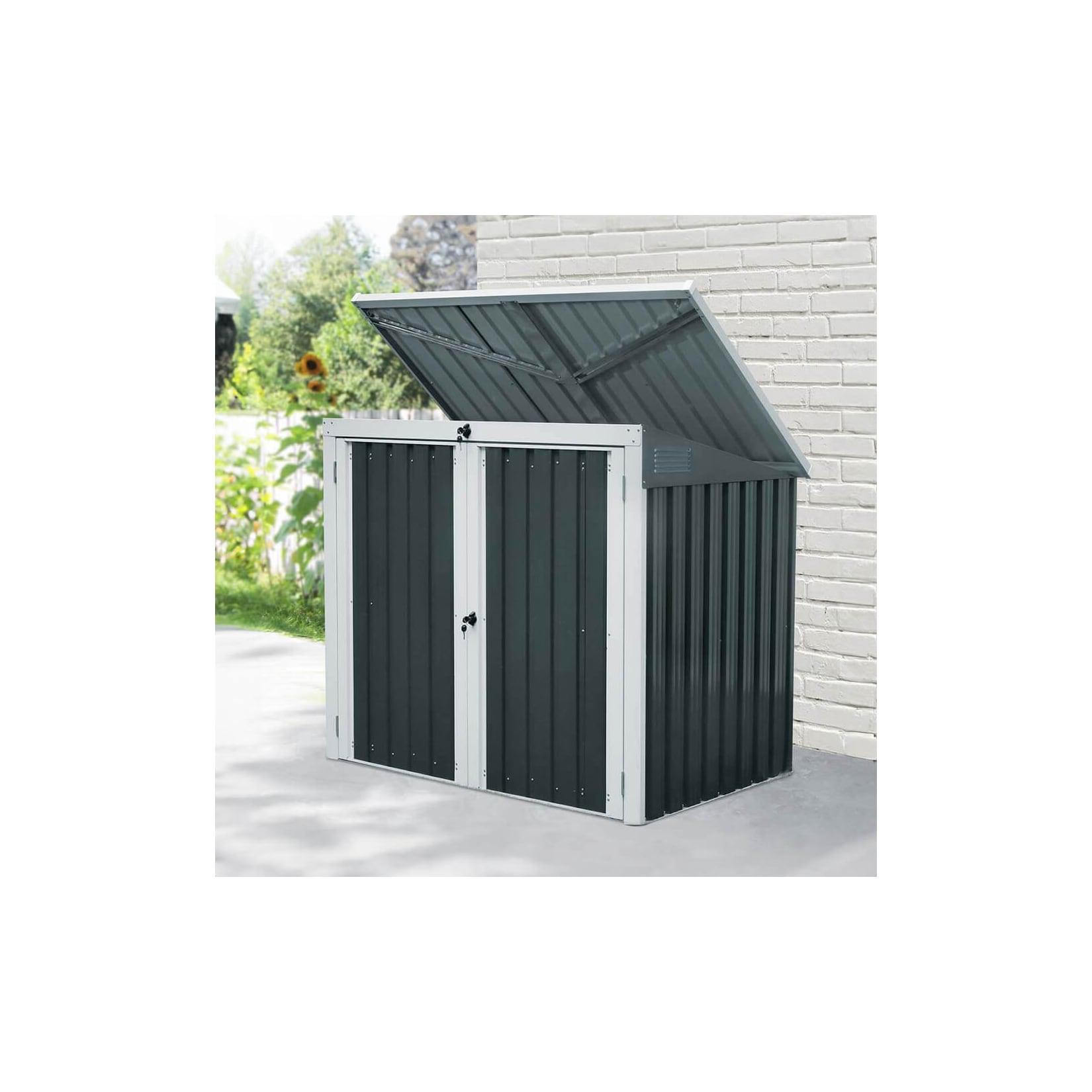 HOME DELUXE Mülltonnenbox BASURA M - 2x 240L