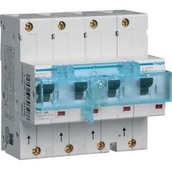 Hager SLS-Schalter 3P+N E-63A Hutschiene