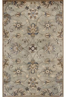Domani Alexandria Grey Marrakesh Hand-tufted Wool Area Rug