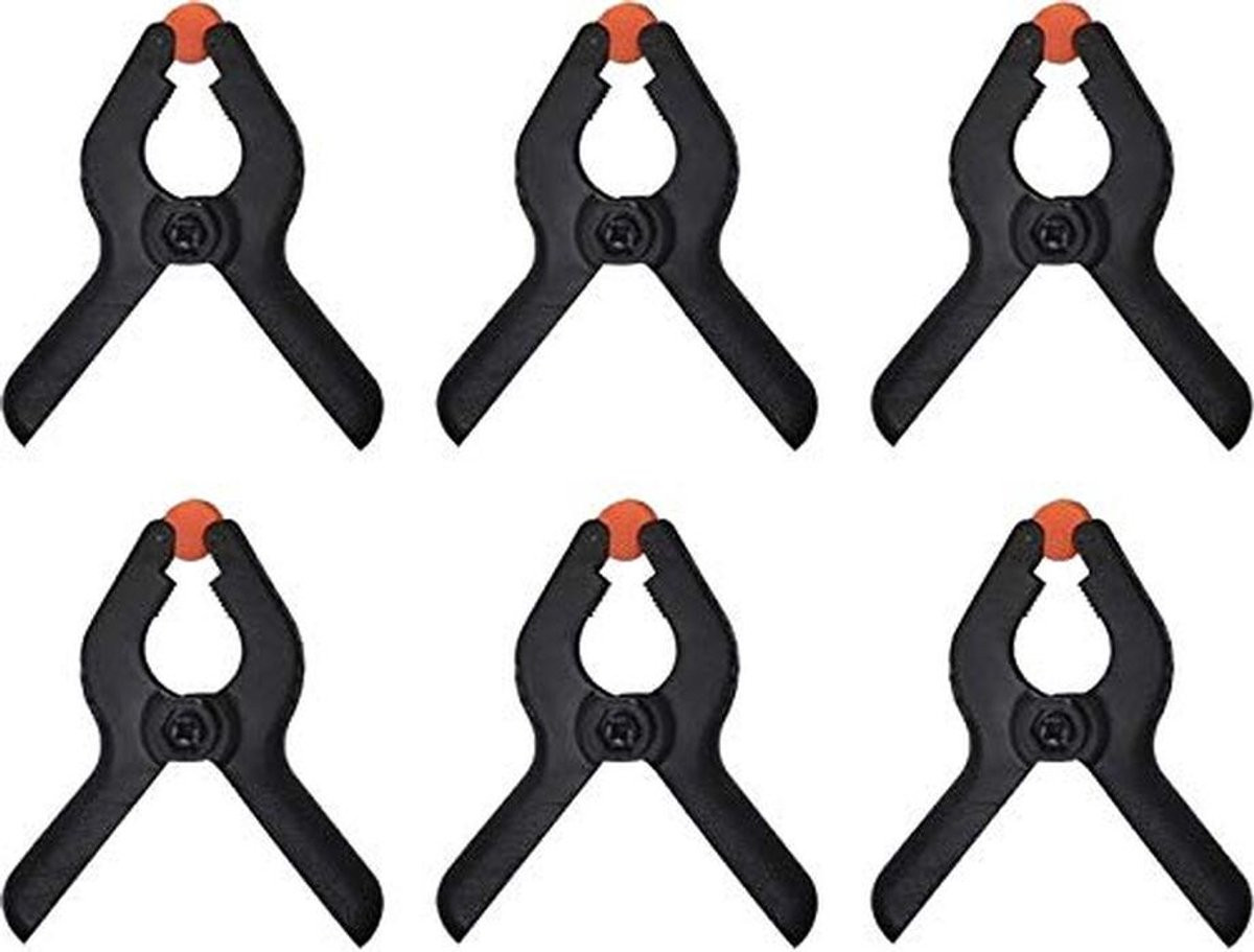 Universele Klemmen Set van 6 Stuks voor Huis en Tuin