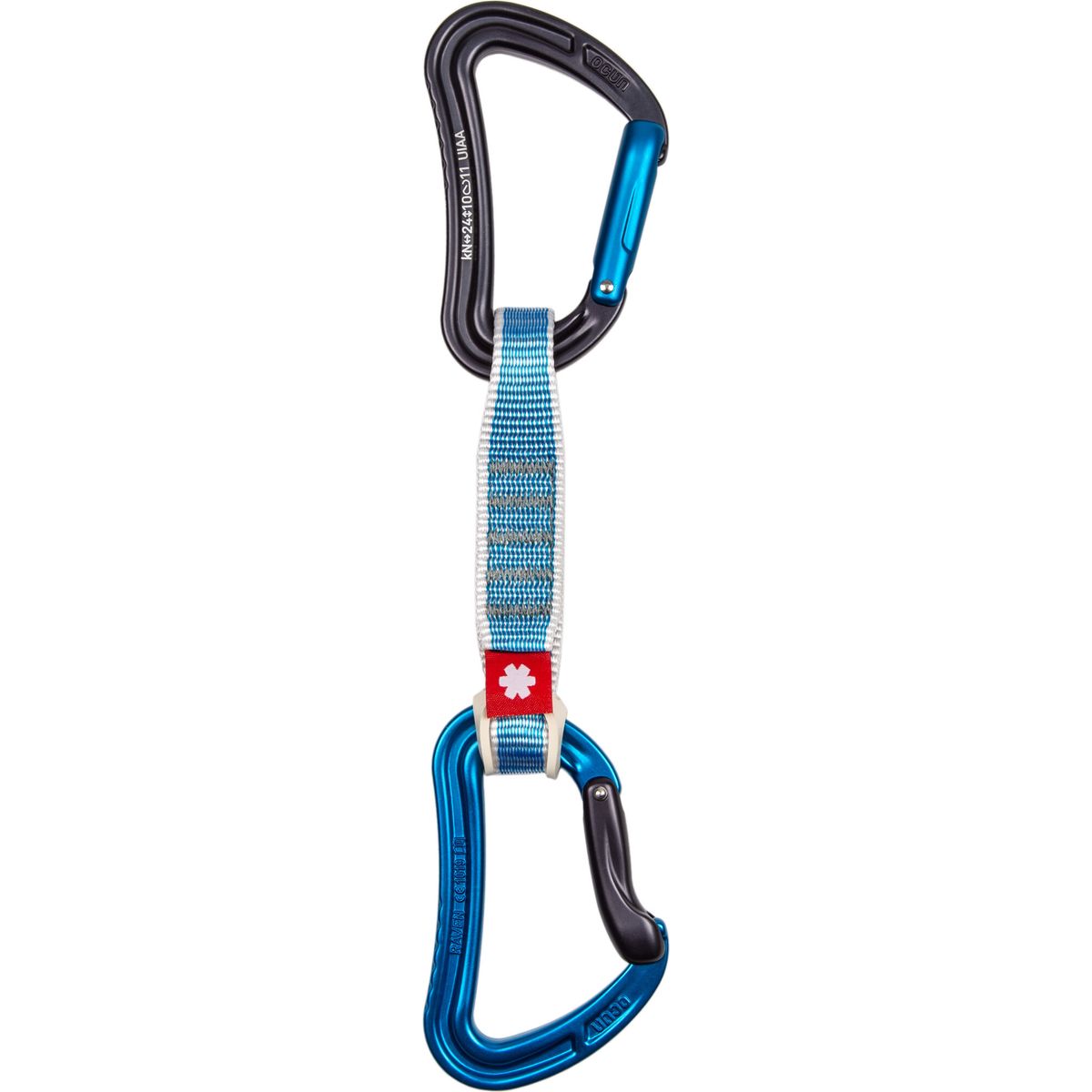 Ocun Raven QD Zoom 12 cm 6-pack blue 05598