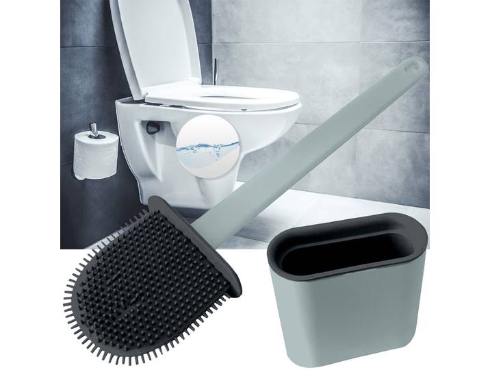 WC-Silikonbürste, anthrazit