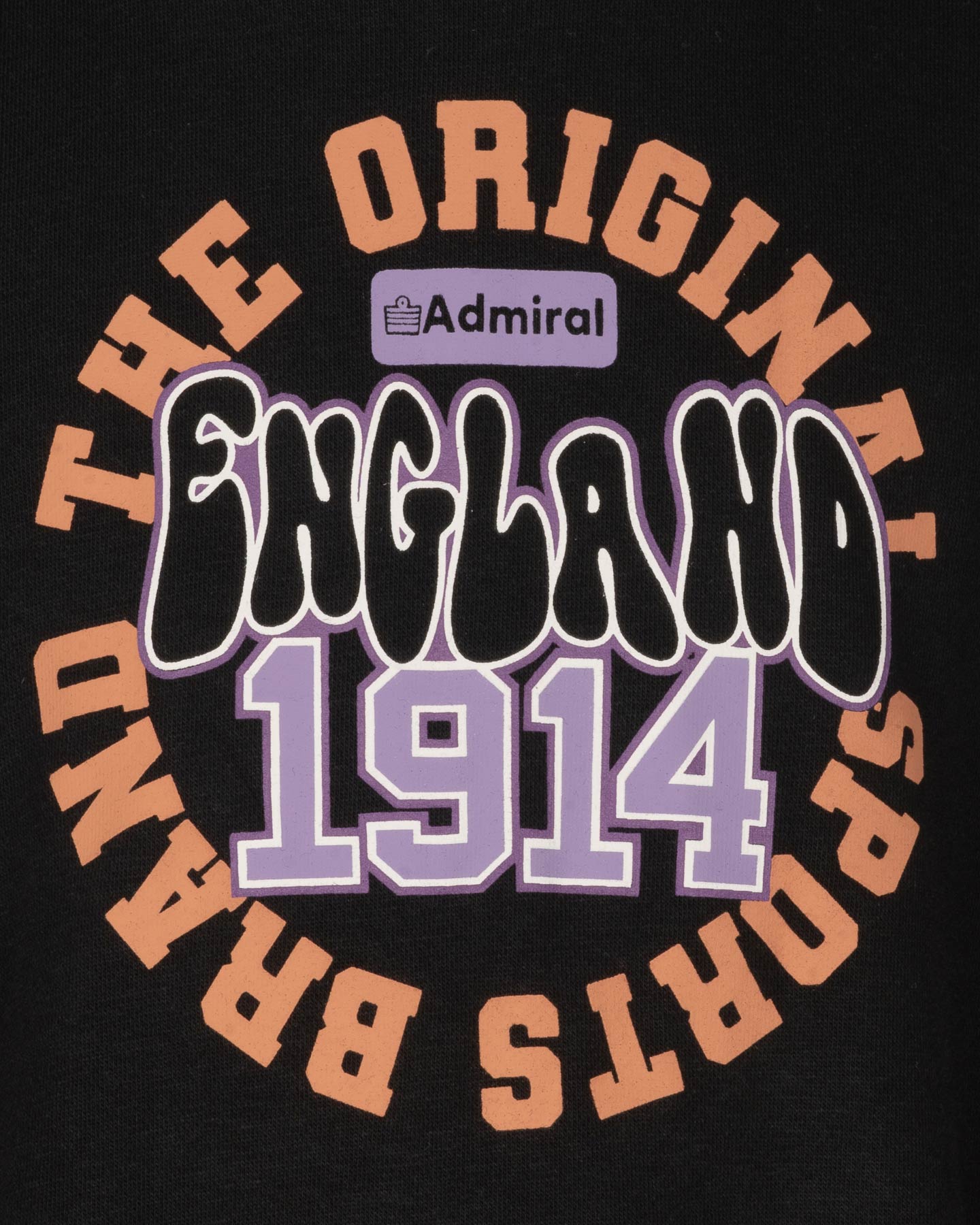 Admiral Varsity Jr - Felpa - Nero 14ANNI