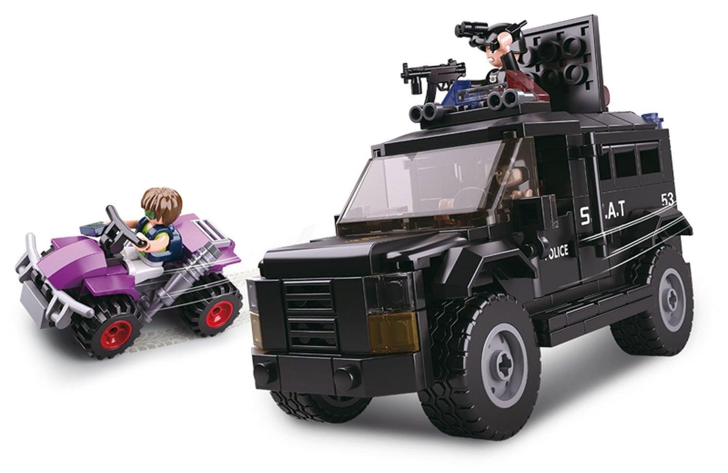 Sluban M38-B0653 SWAT-voertuig