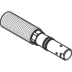 Hansgrohe Anschlussnippel Auslauf Vernis 2-Loch Waschtischmischer Unterputz, 93771000 93771000