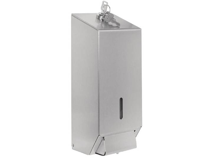 Jantex RVS zeepdispenser 1 Liter - 0\,4 ml dosering