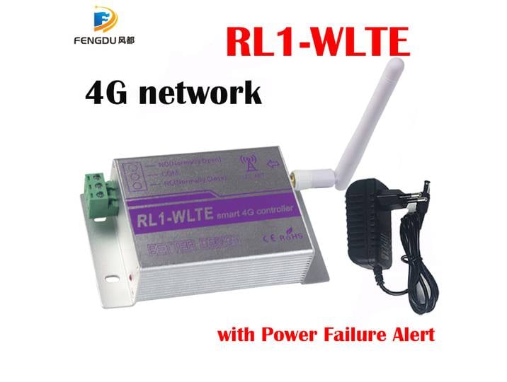 4G SMS ON/OFF Prise de Commutateur Télécommande Smart citations Commutateur RL1-WLTE Contrôleur Pour Porte Ouvre-porte