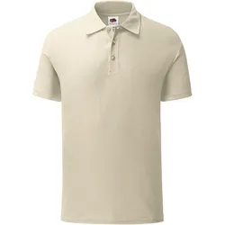 Fruit of the Loom Iconic Polo Shirt in versch. Farben und Größen, natur, S