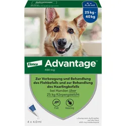 Advantage 400 Hund Pipette 4 ST