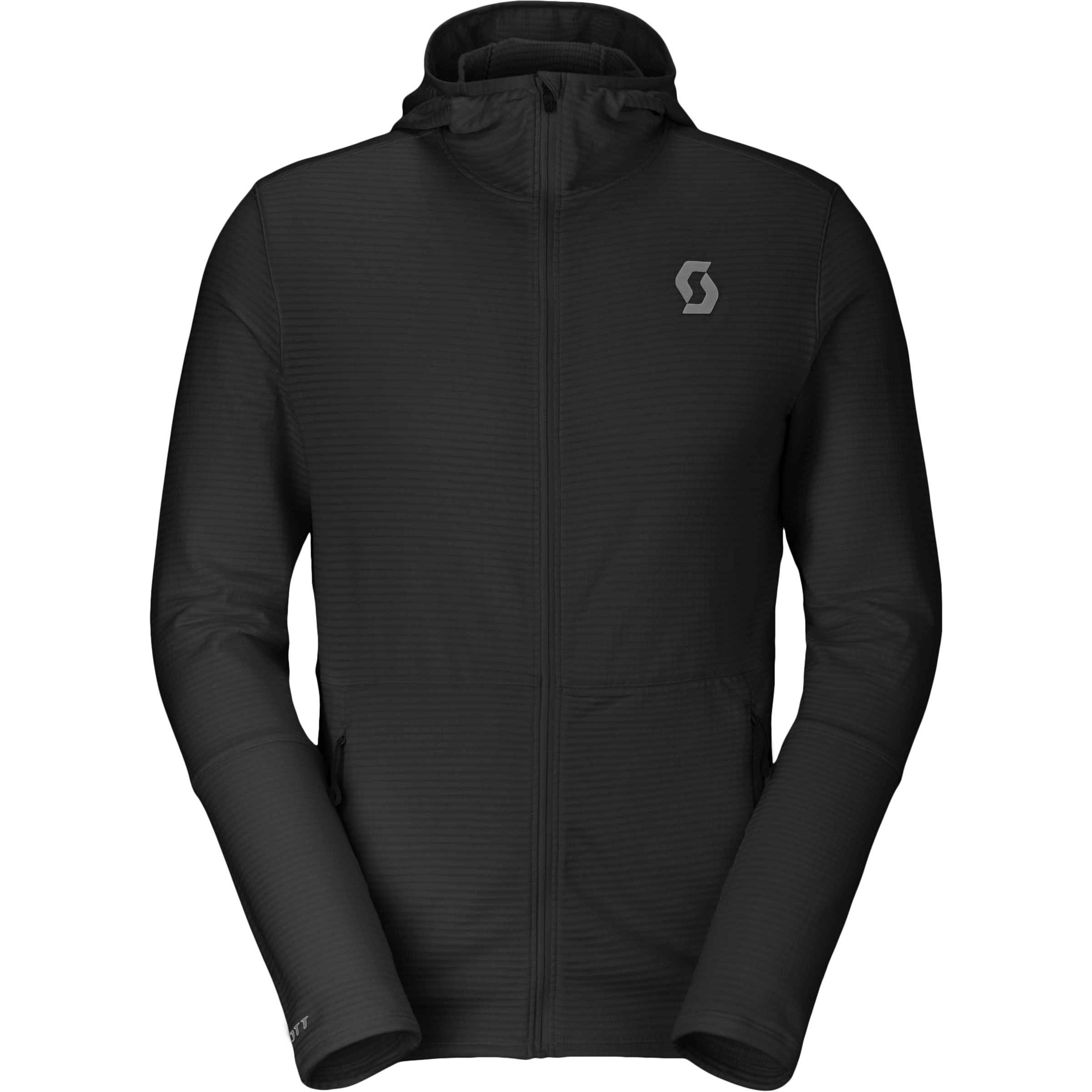 Scott Defined Light Herren Fleecejacke schwarz Größe S Mountainbike | Gravel Schnell trocknend