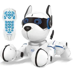 Lexibook Power Puppy, Robotik Kit, Blau, Weiss, Schwarz, Mehrfarbig
