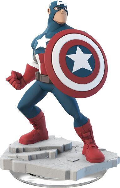 Disney Infinity 2.0 Marvel's The Avengers-Captain America (Diversen) Gebruikt