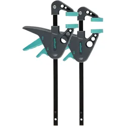 wolfcraft 2 Mini-Einhandzwingen EHZ 3455100