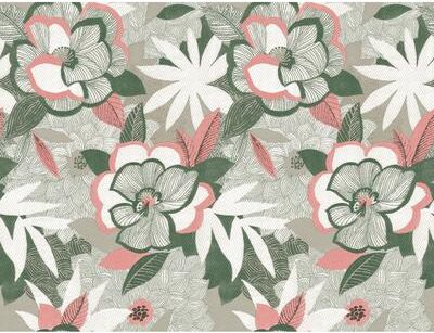 York Wallcoverings Fantasium Coral Floral Peel and Stick Wallpaper
