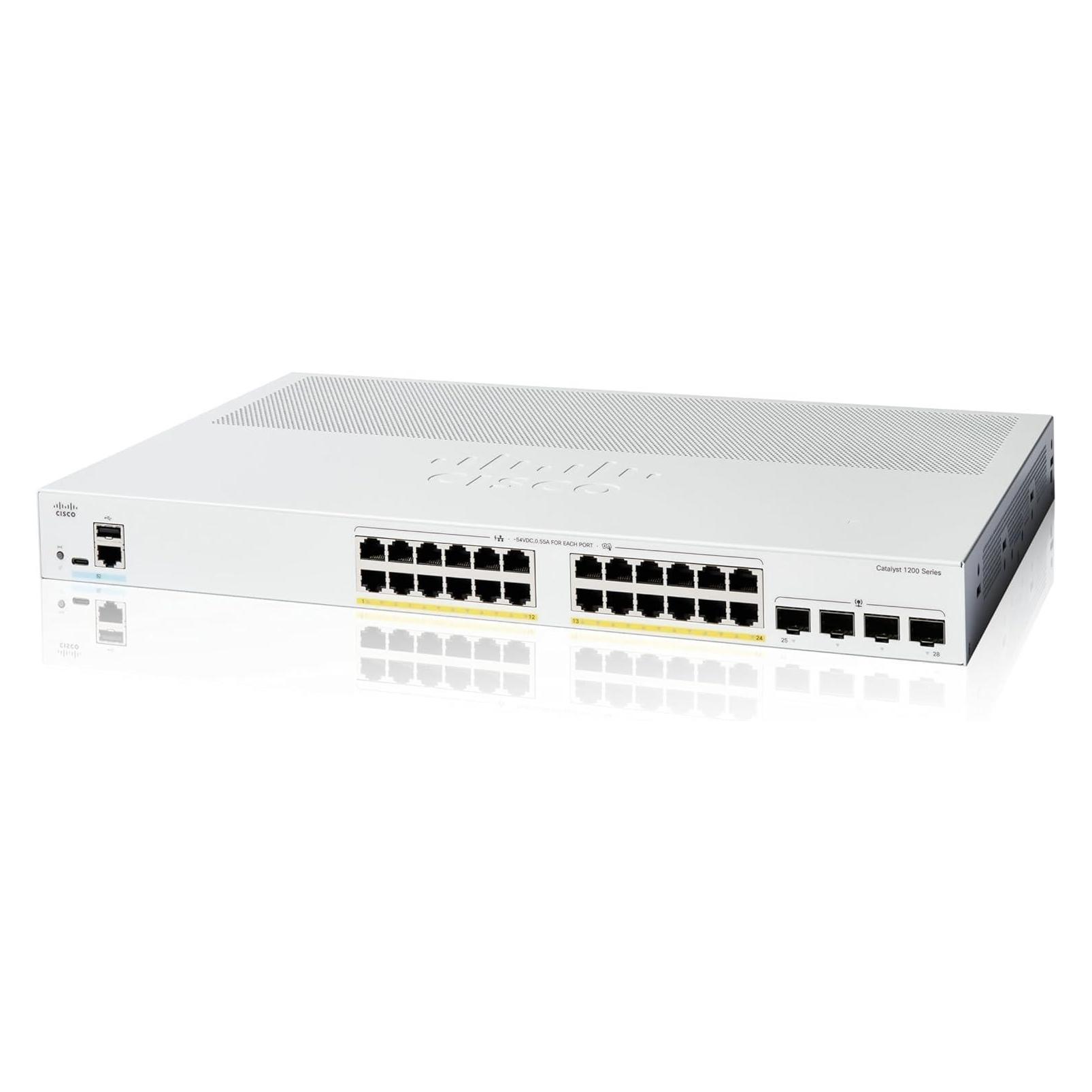 Cisco Catalyst C1200-24FP-4X WIEDERBELEBUNG (24 Ports) (C1200-24FP-4X-RF)