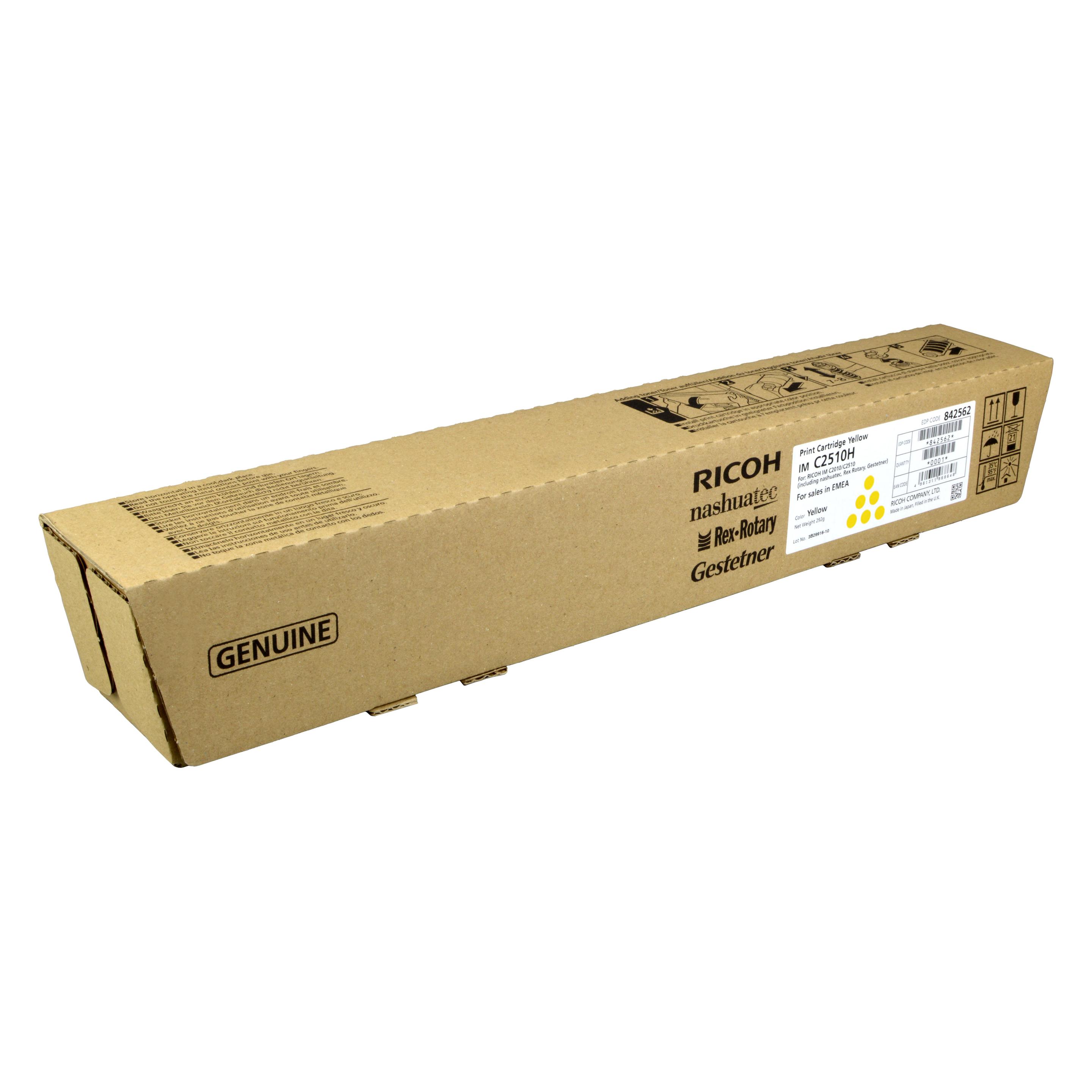 Ricoh Toner yellow ca. 18.000 Seiten IMC2510H (Y) (842562)