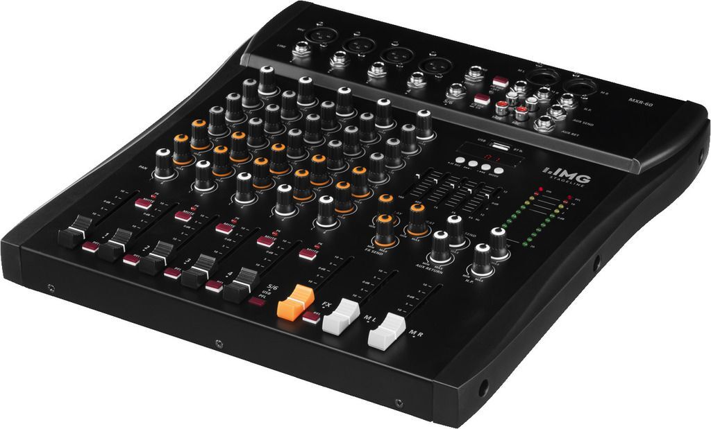 IMG Stageline Mxr-60 6-Kanal-Audio-Mischpult