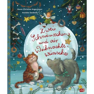 Zwei Schnäuzchen und vier Weihnachtswünsche, Gebundene Ausgabe von Karen Christine Angermayer, CBJ