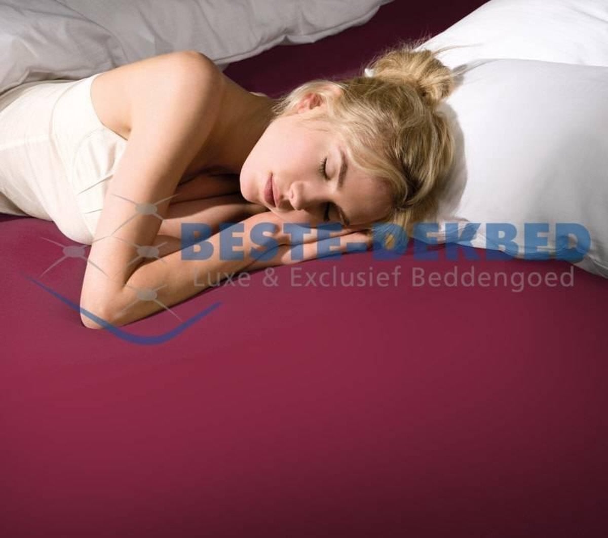 Formesse Bella Gracia Jersey Hoeslaken - Bordeaux (0030)