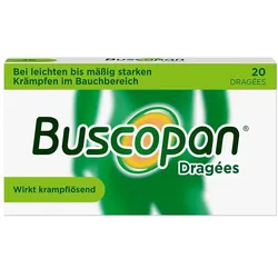 Buscopan Dragées bei Bauchschmerzen & -krämpfen - 20 Stk 20 St