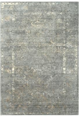 Alora Decor Essential Blue, Grey, and Cream Classic Wool Blend Rug