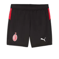 Puma AC Milan Heimshorts 2025/26 Kinder schwarz/rot 164