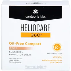 Heliocare 360 Compact Oil-Free Beige SPF 50+ 10 G