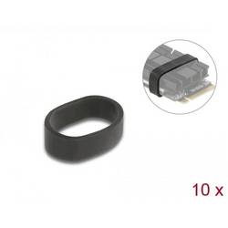 Delock 18409 PC-Lüfterbefestigung Schwarz