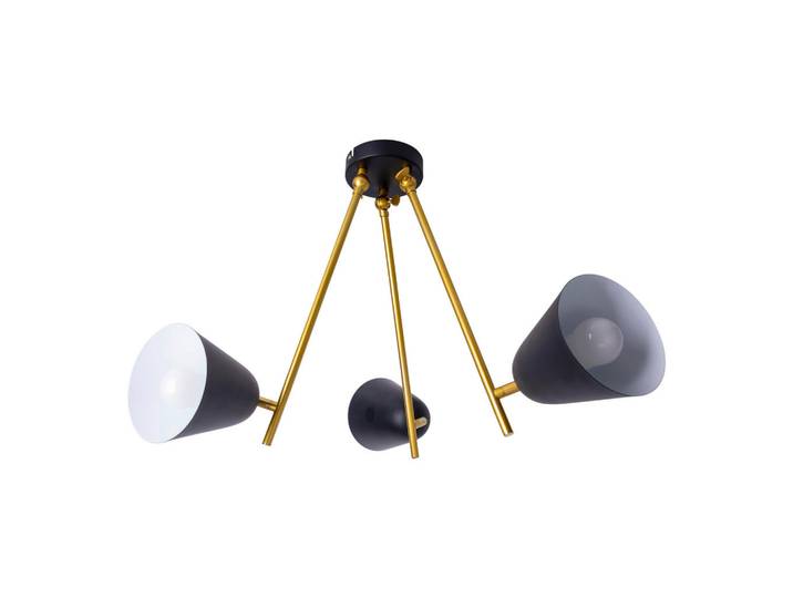 Näve Deckenleuchte Triton, Metall, 50 cm, Lampen & Leuchten, Innenbeleuchtung, Deckenleuchten, Deckenleuchten