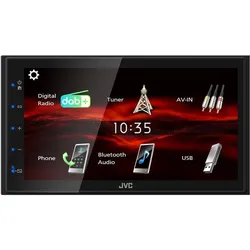JVC, Autoradio, Autoradio Multimedia Station KWM-27DBT (2 DIN) (MirrorLink)