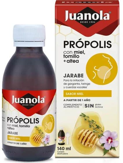 Juanola ® Jarabe Própolis con Miel y Tomillo 125 ml