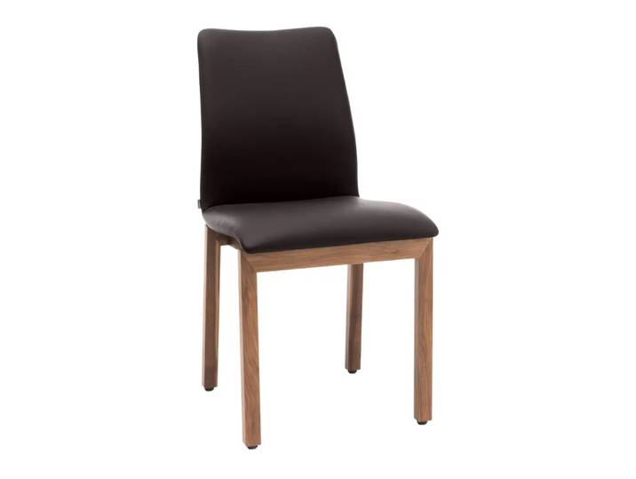 Stuhl Leni, Willisau, idea, mocca, Leder