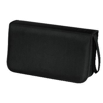 Hama CD Wallet Nylon 80, black 00033832