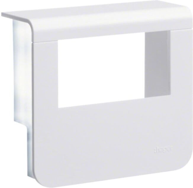 Hager Geräteträger-Oberteil SL 20x55mm verkehrsweiß SL200559329016)