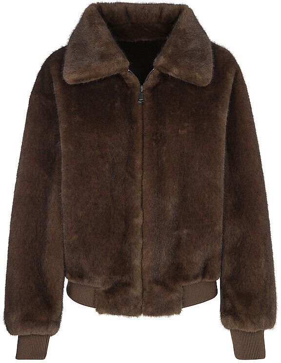 STUDIO AR Jacke in Felloptik SELENA braun   40 40