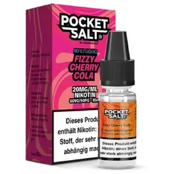 Pocket Salt Fizzy Cherry Cola Nicsalt Liquid