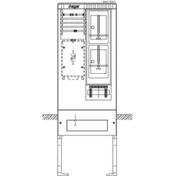 Hager ZAS175CK9 ZAS, universZ, 175, 2ZP, 3HZ, 5P