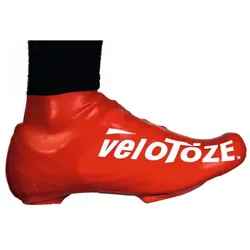 VELOTOZE Überschuhe kurz ROAD 2.0 rot