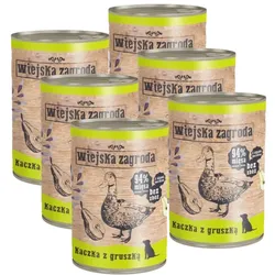 Wiejska Zagroda "Village Farm" Ente mit Birne 6x400g