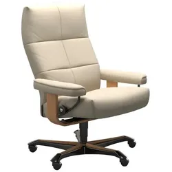 Stressless Bürostuhl David Office Leder Beige Batick Cream M (Medium)
