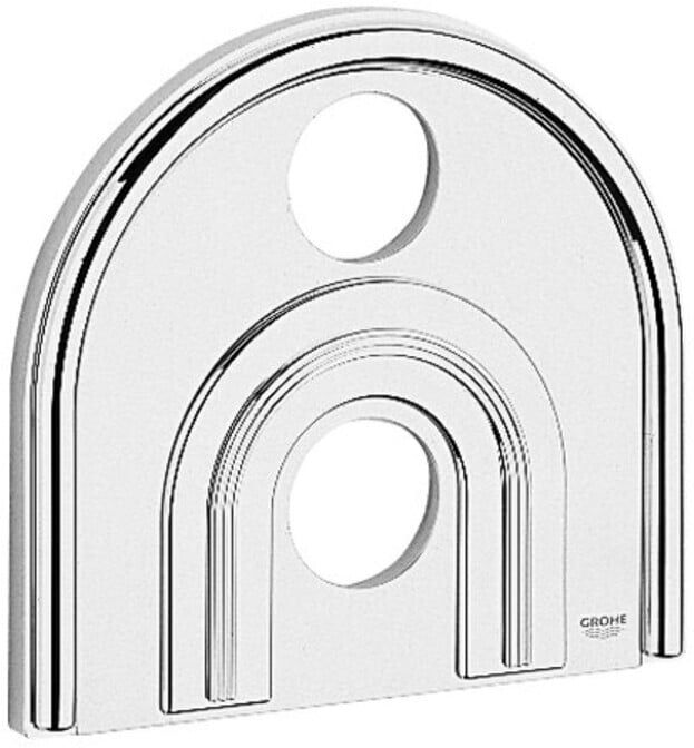 Grohe Rosette 47463 für Chiara THM-Fertigmontageset chrom/mattchrom (47463IP0)