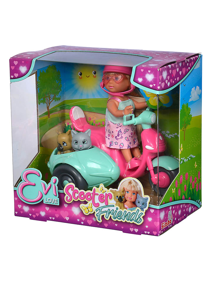 Evi LOVE Puppe "Evi - Scooter Friends" - ab 3 Jahren - onesize